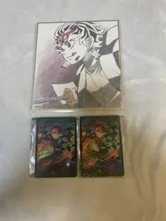鬼滅の刃 AJ アニメジャパン 複製ミニ色紙　竈門炭治郎　クリアカードセット