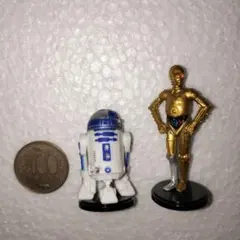 チョコエッグ　STARWARS　スターウォーズ　C3PO 　R2D2