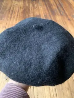 earth music & ecology 黒 ベレー帽