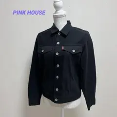 ピンクハウス　Gジャン　アウター　ベアー　くま　クマ　ブラック　Lサイズ