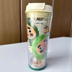 スターバックス 2020 だるま スノードーム タンブラー　和柄　コールド
