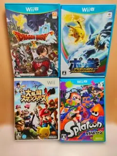 Wii U ソフト 3本セット スプラトゥーン ポッ拳 太鼓の達人 - メルカリ