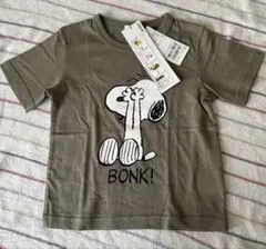 スヌーピー　Tシャツ　グリーン　PEANUTSのサムネイル
