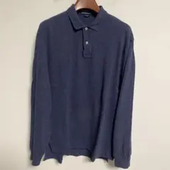 Polo by Ralph Lauren ネイビー 長袖ポロシャツ L