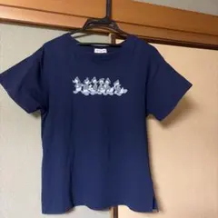 Samansa Mos2 ドナルドダック Tシャツ ネイビーのサムネイル