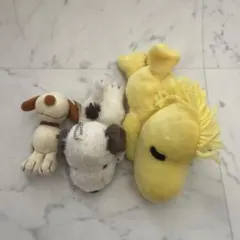 スヌーピー ウッドストック ぬいぐるみ キーホルダー マスコット