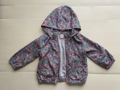 花柄フード付きジャケット　baby GAP ウインドブレーカー