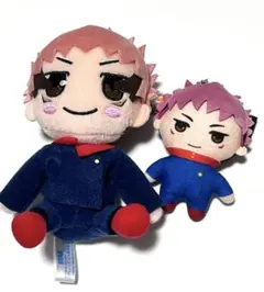 呪術廻戦　虎杖悠仁　マスコット2点セット