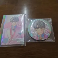 一橋綾人 缶バッジ メタルカード