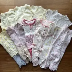 70サイズ⭐︎肌着＆ロンパースまとめ売り　春夏　女の子