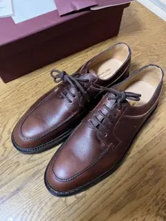 新品 未使用 JOHN LOBB arron アロン ブラウン 8.5のサムネイル