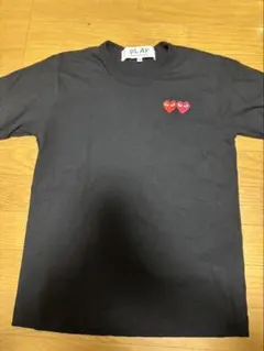 PLAY COMME des GARÇONS ブラック Tシャツ XS