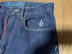 ボルコム　ダークブルー ワイドストレートレッグデニム　W30