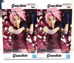 【新品未開封】ナルト 疾風伝 春野サクラ グランディスタ　フィギュア 2個セット