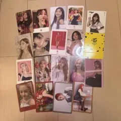 TWICE ジヒョ トレカ 18枚セット シール アイドル