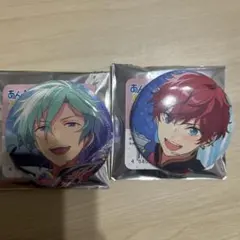 あんスタ　ALKALOID  風早巽　天城一彩　缶バッチ