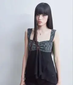 elfelfelfarchives BUSTIER PRINTED - メルカリ