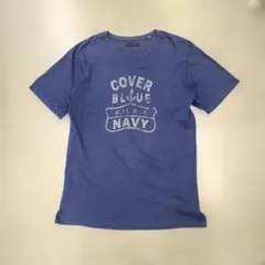 XL【日本製】BLUE BLUE Tシャツ ネイビーのサムネイル