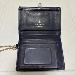石*さ様 【LANVIN】ランバンオンブルー コインケース ネイビー パール パのサムネイル