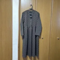 新品　タグ付き　LDIOIF ボタン付き長袖花柄ワンピース Lサイズ