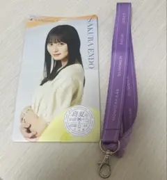 乃木坂46 遠藤さくら チケットホルダー 真夏の全国ツアー2022