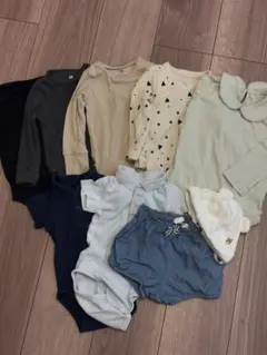 GAP H&M PUPPAPUPO ロンパースセット