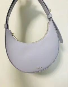 お値下げFurla フルラ ハンドバッグ DELIZIA MINI ハーフムーン