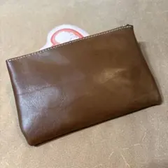 イタリアンレザー　ポーチ