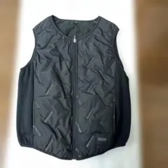 ATION ブラック ベスト　メンズ　レディース　ユニセックス