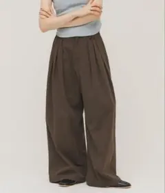 FRAMeWORK（フレームワーク） タックチノワイドパンツ 36 - メルカリ