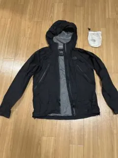 ノースフェイス レインジャケット 黒 M 軽量 高耐久 パッカブル
