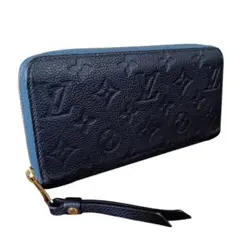 ルイヴィトン モノグラム アンプラント ジッピーウォレット 長財布 黒 ブラック