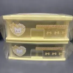 はなまるおばけ 収納ボックス2セット　サンリオ当たりくじ