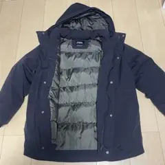 ZARA ザラ　ブラック　ダウンコート　140