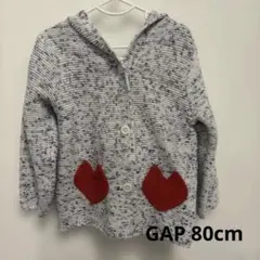 baby GAP フード付きカーディガン 12-18ヶ月