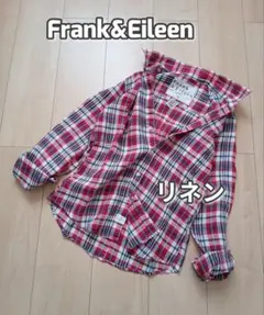Frank&Eileen BARRY リネン マドラスチェック 長袖シャツ - メルカリ