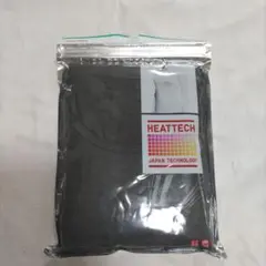 新品　レディース　ユニクロ　ヒートテック　クルーネックT　長袖　M　ダークグレー