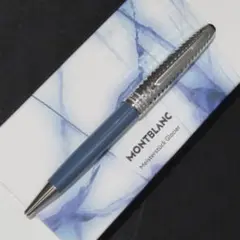 モンブラン ボールペン 164 グレイシャー ブルーグレー 129405 モンブラン グレイシア 164 - メルカリ