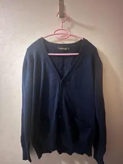 CAMPURE ネイビー スクール　カーディガン