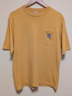 BEN DAVIS ポケット付きTシャツ イエロー サイズM