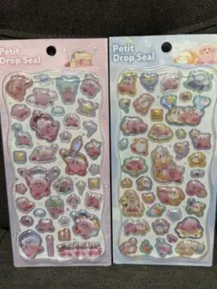【国内正規品】プチドロップシール:カービィ 2点セット
