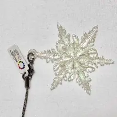 雪の結晶 ガチャ ストラップ キーホルダーのサムネイル