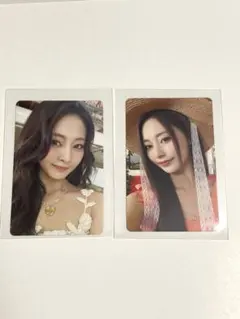 TWICE #TWICE5 ツウィ　トレカ　初回限定盤A B フォトカード