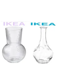 【二個セット！】【インスタ映えする花瓶】IKEA 大人気　シンプルフラワーベースのサムネイル