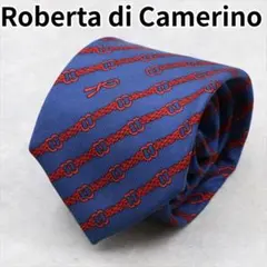 Roberta di Camerino ネクタイ チェーン柄 イタリア製