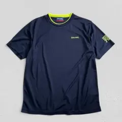 SPALDING♡バスケットボールTシャツ　練習着　メンズ　ネイビー　Lのサムネイル