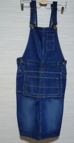 ジャンパースカート　デニムサロペット