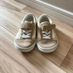 Vans ベージュ スニーカー　オールドスクール
