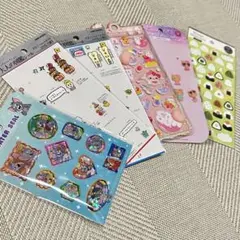 シール 6枚セット【大人の図鑑・たまごっち・ウォーターシール・トムとジェリー】