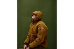 XLARGE × WILD THINGS ダウンジャケット ブラウン Mのサムネイル